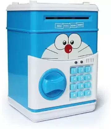 Electronic Piggy Bank, Mini ATM Password Money Bank Cash Coins Saving Box for Kids