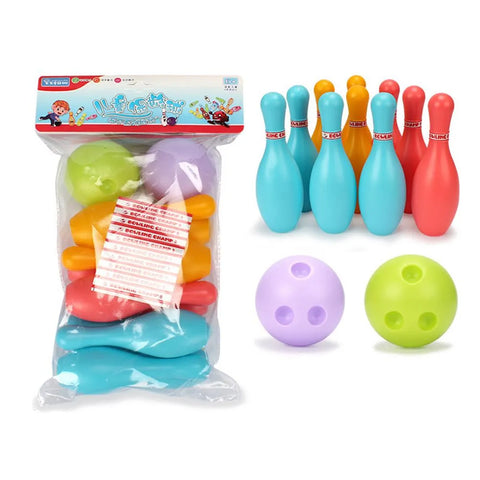 New Bowling Ball Toys Set Eco-friendly Children Indoor Sports