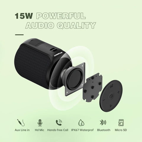 AUDIONIC SOLO X5 / BOSS 2 / COCO C7 / AKASAKI Mini Speaker Bluetooth Portable Speaker With One Year Official Audionic Warranty