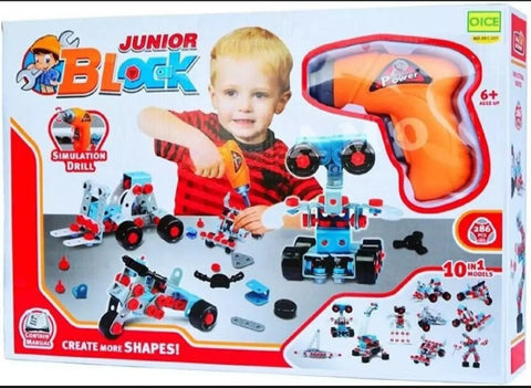 Junior Blocks Creative Engineering Game For Kids