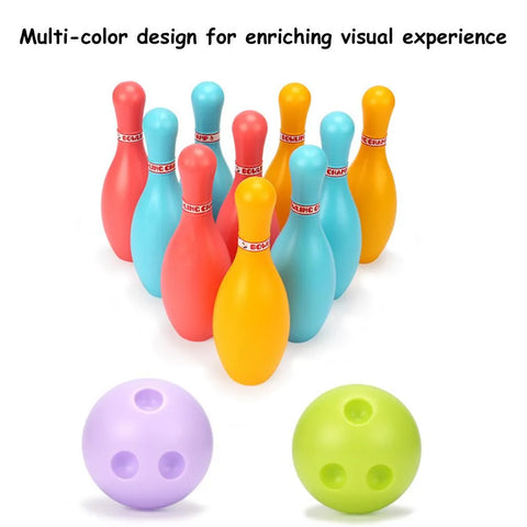 New Bowling Ball Toys Set Eco-friendly Children Indoor Sports