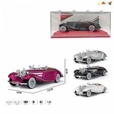 1:24 Mercedes-Benz 500K Classic Car Diecast Vintage Retro Classic Alloy Car Model